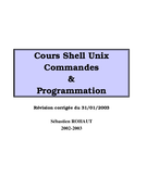 Programmation Shell Sous Linux Pdf