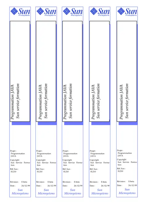 Programmation JAVA - Maîtriser les bases du langage