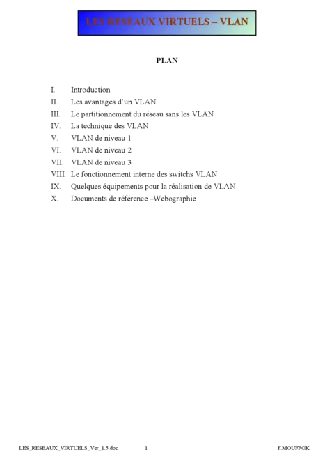 Réseaux VLAN - Maîtriser les réseaux virtuels en informatique
