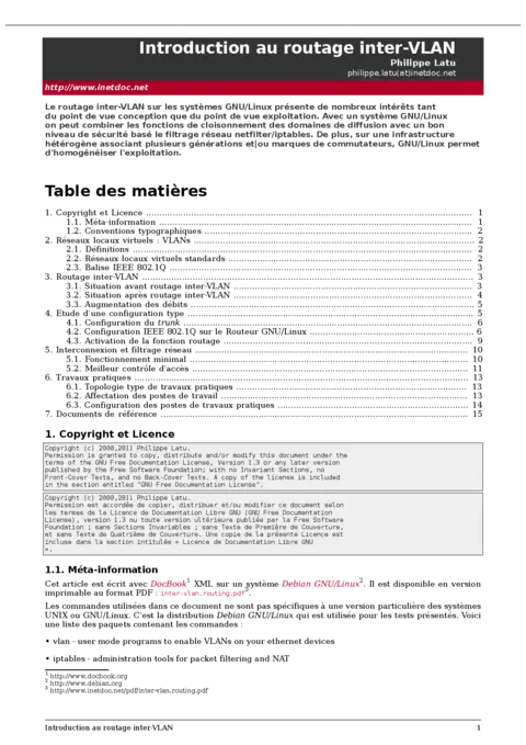 Routage inter-VLAN - Maîtriser la communication entre VLANs