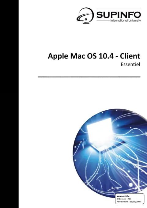 Mac OS 10.4 Client - Maîtriser les bases du système