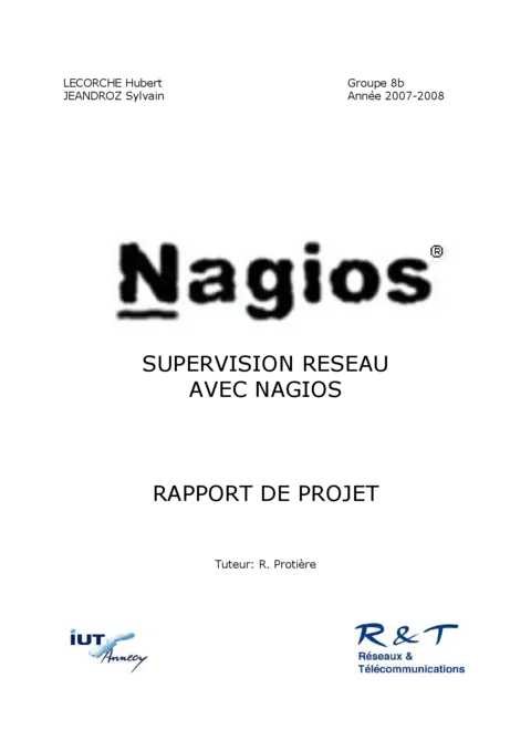 Supervision réseau avec NAGIOS - Maîtriser la surveillance