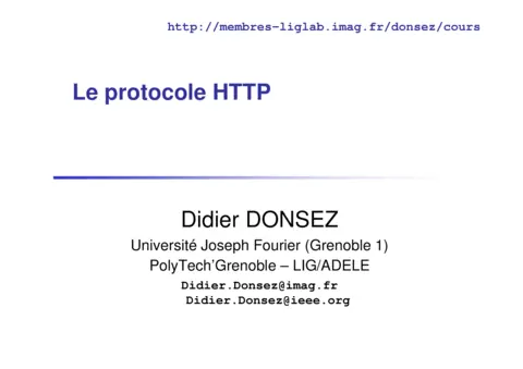 Protocole HTTP - Comprendre son fonctionnement et ses requêtes