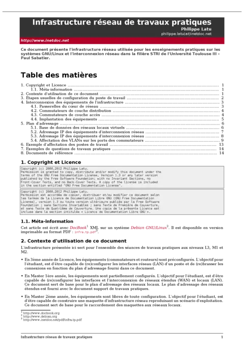 Infrastructure réseau - Maîtriser les bases et l'optimisation