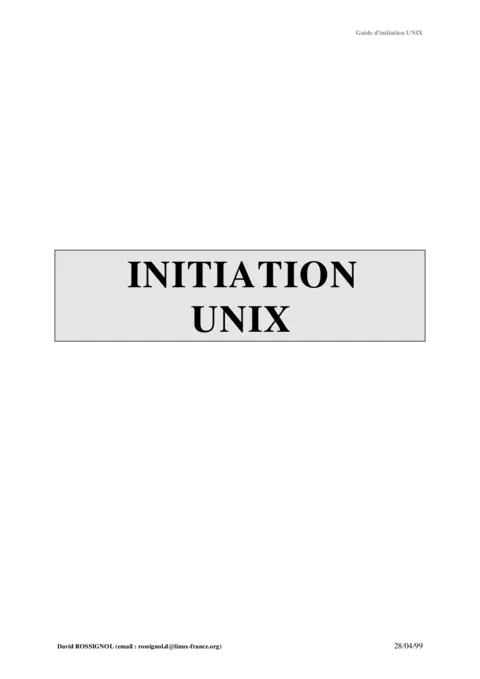Initiation Linux - Maîtriser les bases du système