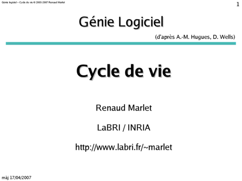Cycle de vie du logiciel - Maîtriser les étapes clés