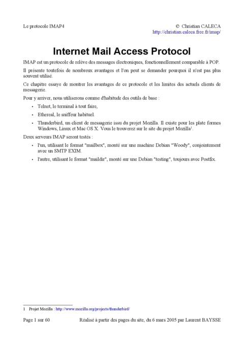 IMAP - Gérer et synchroniser vos emails efficacement