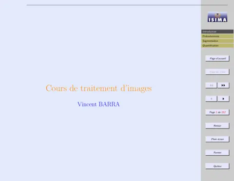 Traitement numérique des images - Maîtriser les techniques de base