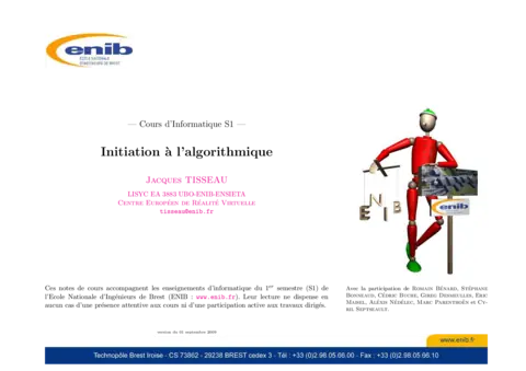 Algorithmique - Bases pour débutants en programmation