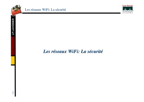 Sécurité réseaux - Protéger vos infrastructures