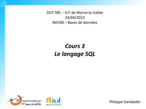 SQL - Maîtriser les bases de données relationnelles