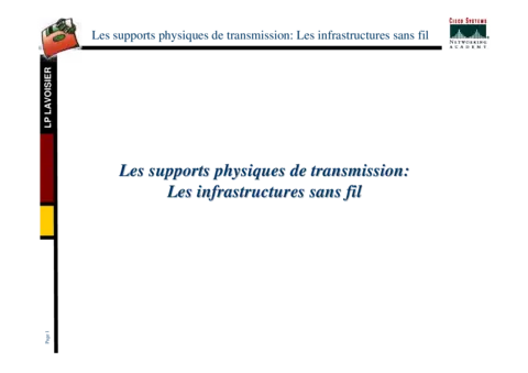 Infrastructures sans fil - Maîtriser les réseaux et technologies
