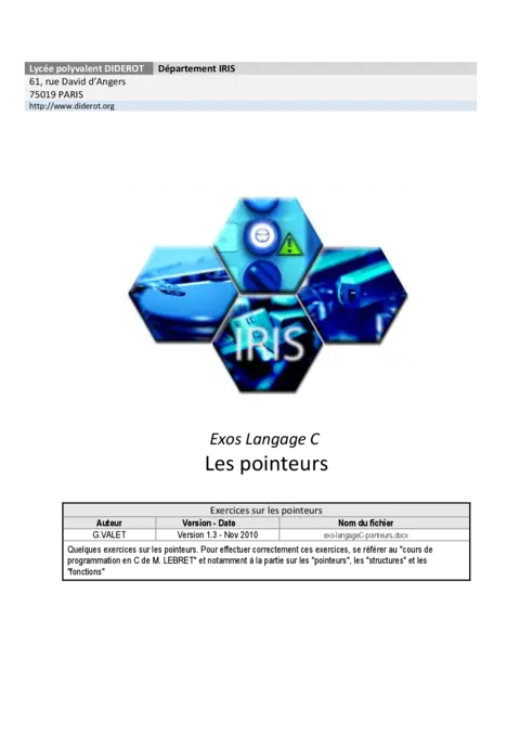 Pointeurs - Maîtriser les exercices essentiels en programmation