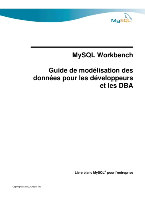 MySQL Workbench - Maîtriser la gestion de bases de données