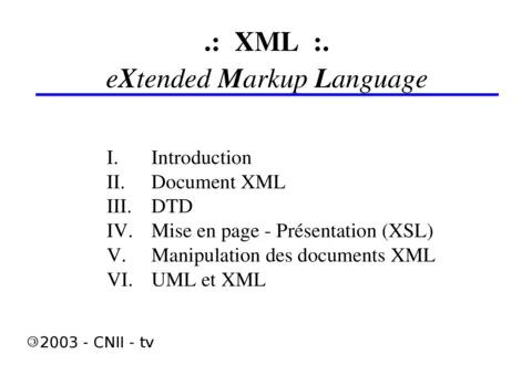 XML - Maîtriser le langage de balisage étendu