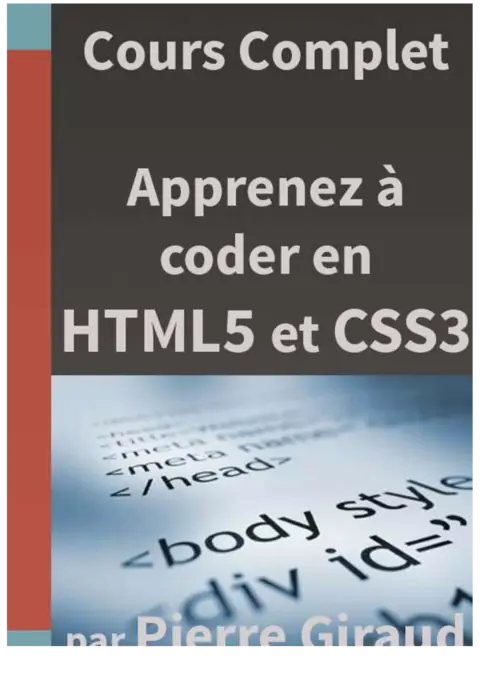HTML5 et CSS3 - Apprenez à coder un site web