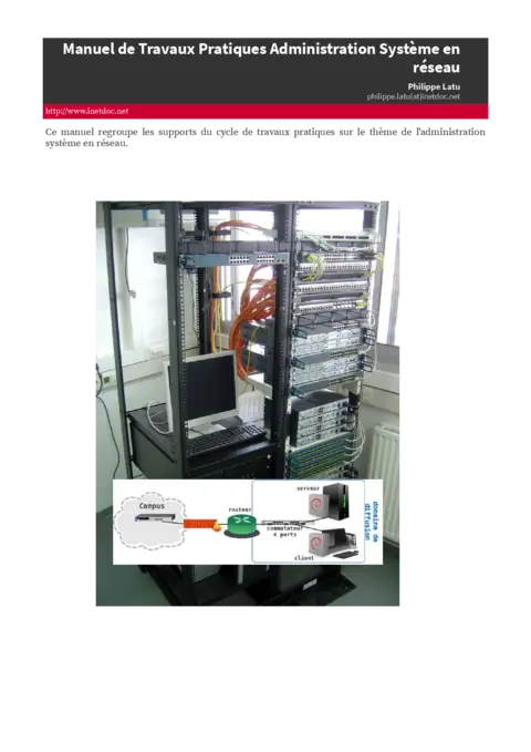 Administration Système réseau - Maîtriser les TP pratiques