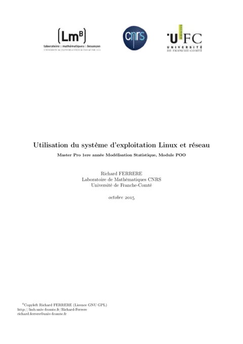 Linux et réseau - Maîtriser l'OS et les bases réseaux
