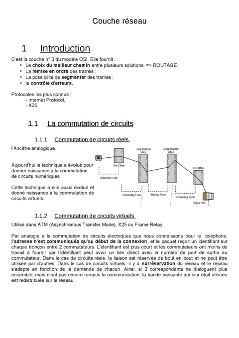 Couche réseau et transport - Maîtriser les protocoles essentiels