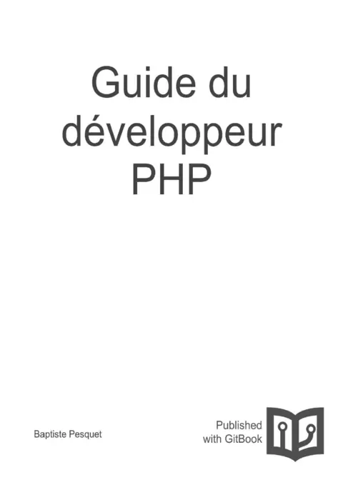 Développeur PHP - Guide complet pour maîtriser PHP