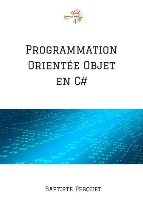 Programmation orientée objet en C# - Maîtriser les concepts clés