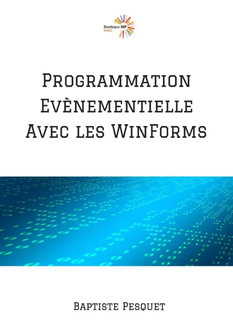 WinForms - Maîtriser la programmation évènementielle