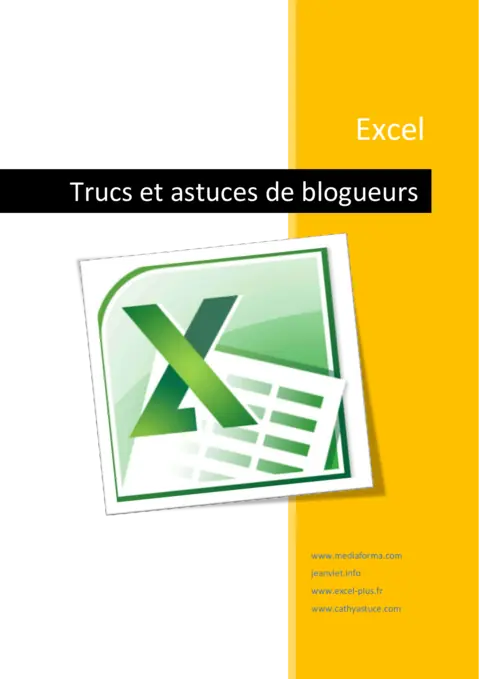 Excel - Trucs et astuces de blogueurs pour gagner du temps