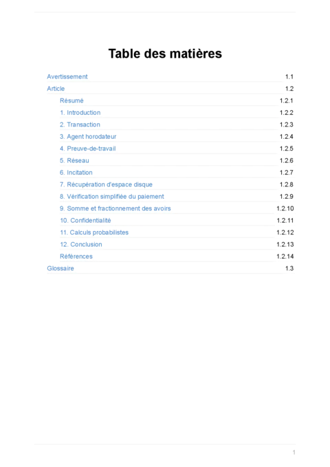 Bitcoin - Monnaie électronique pair à pair
