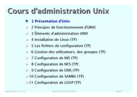 Administration Unix - Maîtriser les bases et commandes essentielles