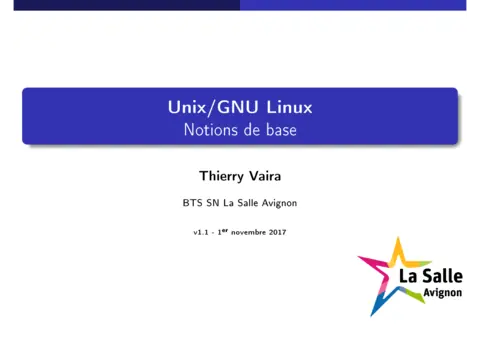 GNU/Linux - Découvrir les bases du système libre