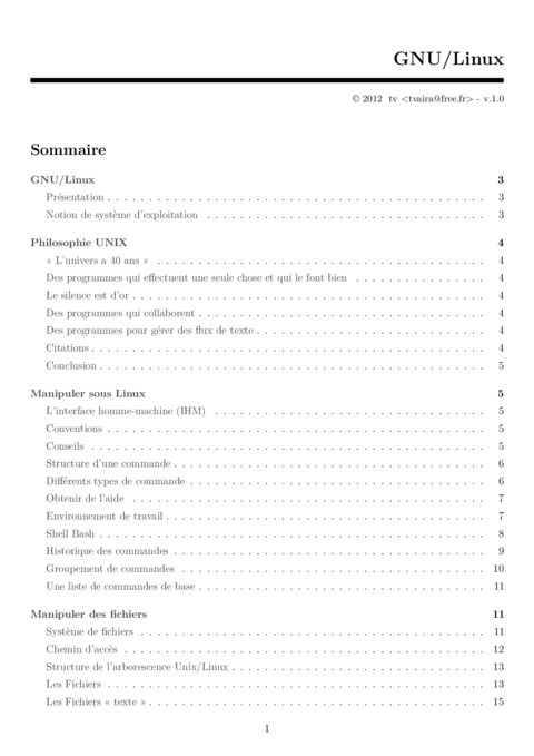GNU/Linux - Maîtriser les bases du système d'exploitation