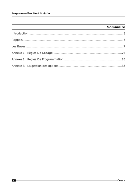 ShellScript - Maîtriser les bases de la programmation shell