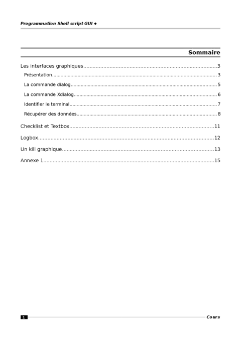 Programmation ShellScript GUI - Créer des interfaces graphiques en Bash