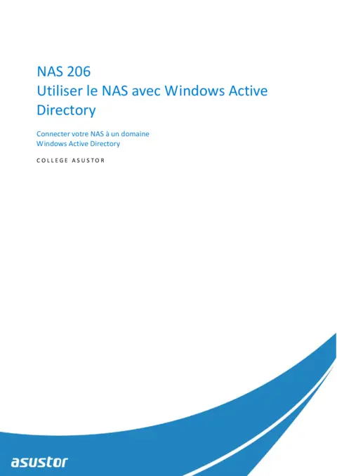 NAS Windows - Intégration avec Active Directory