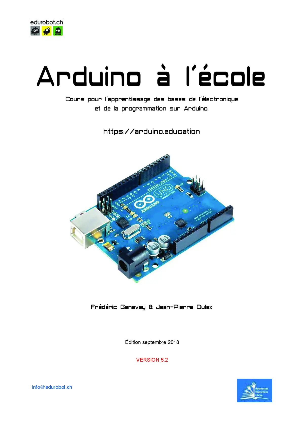 Arduino à l'école - Initiation à la programmation et robotique