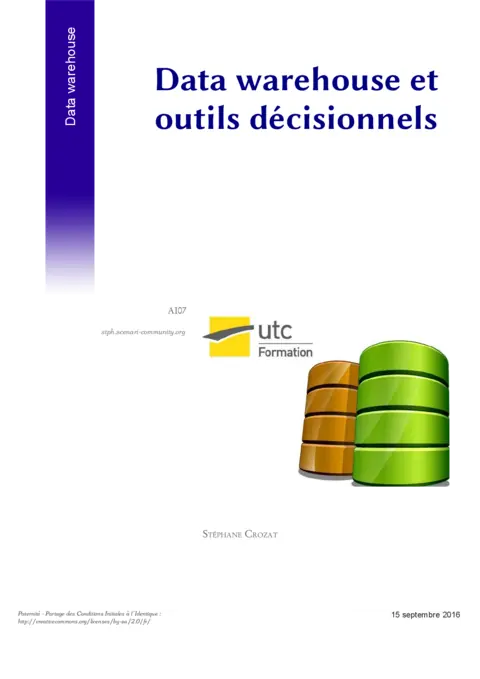 Data Warehouse - Maîtriser les outils décisionnels