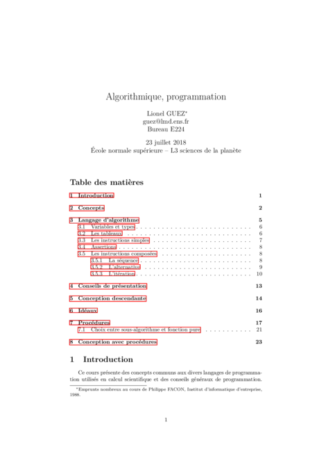 Algorithmique & Programmation - Maîtriser les bases du codage