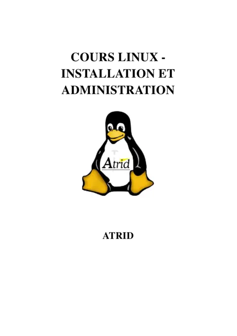 Linux - Installation et Administration Maîtrisées
