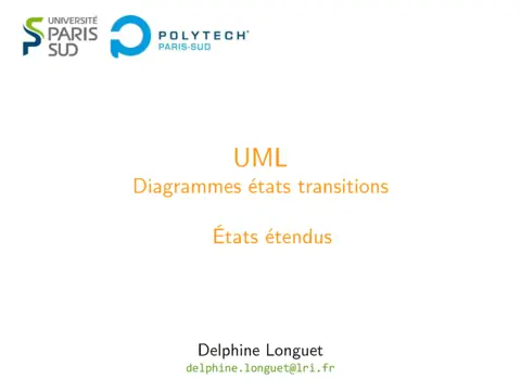 UML : États étendus - Maîtriser les diagrammes complexes
