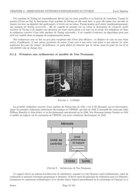 Informatique : Cours PDF Gratuit (Bases & Python)