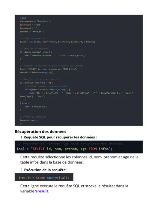 Cours PHP PDF Complet : Guide Gratuit à Télécharger