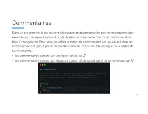Cours Langage C PDF : Télécharger le Guide Gratuit