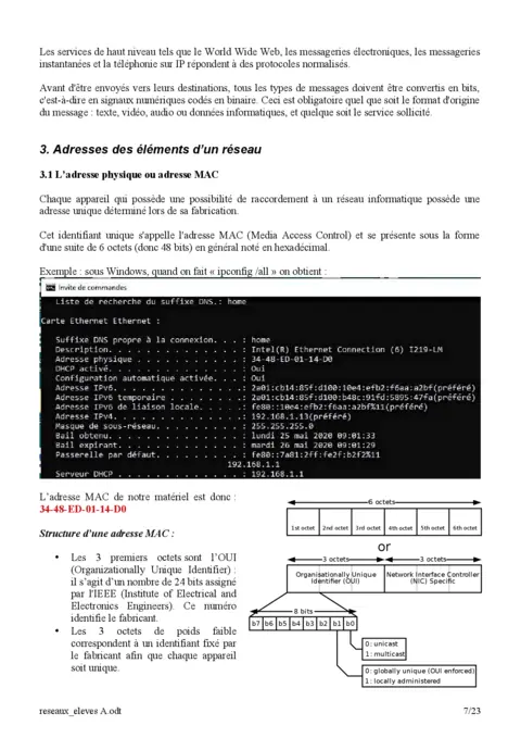 Réseaux et Communications Informatiques PDF Gratuit