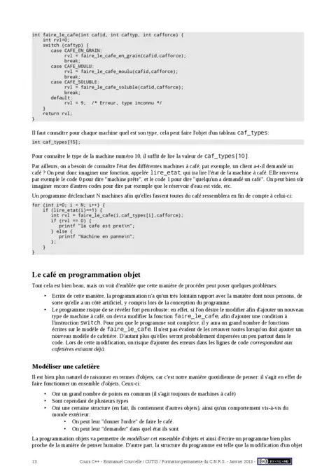 Cours C++ PDF Gratuit : Maîtrisez la POO