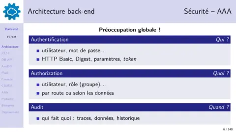 Cours Programmation Back-end PDF Gratuit (Avancé)