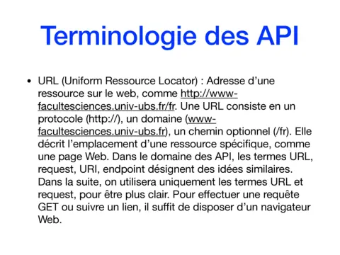 Python Flask & API REST : Cours PDF gratuit