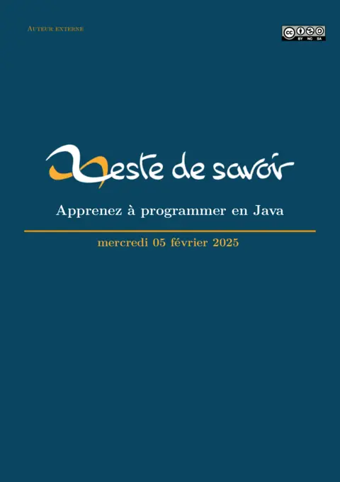 Télécharger Cours Java PDF Gratuit (Avancé + TPs)