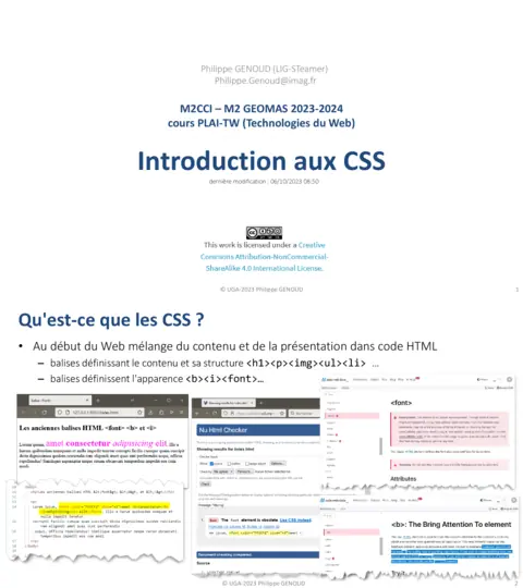 Introduction aux CSS : Cours PDF gratuit
