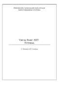 Tutorial Visual Basic NET