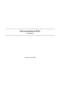 Documentation perl
